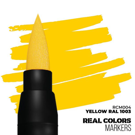 AK: Yellow Ral1003 Real Color Marker, RCM004