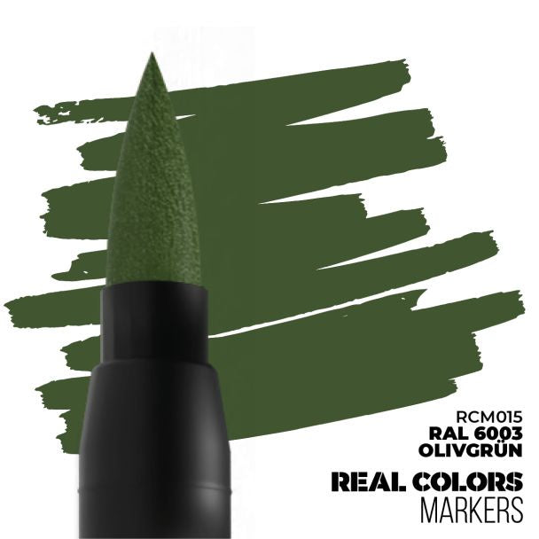 AK: Ral 6003 Olivgrün Real Color Marker, RCM015