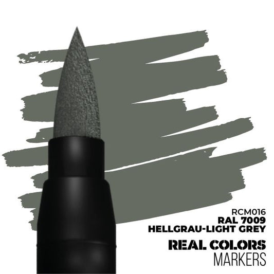 AK: Ral 7009 Hellgrau-Light Grey Real Color Marker, RCM016