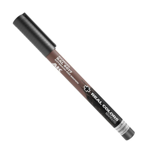 AK: Ral 8017 Rotbraun-Red Brown Real Color Marker, RCM020