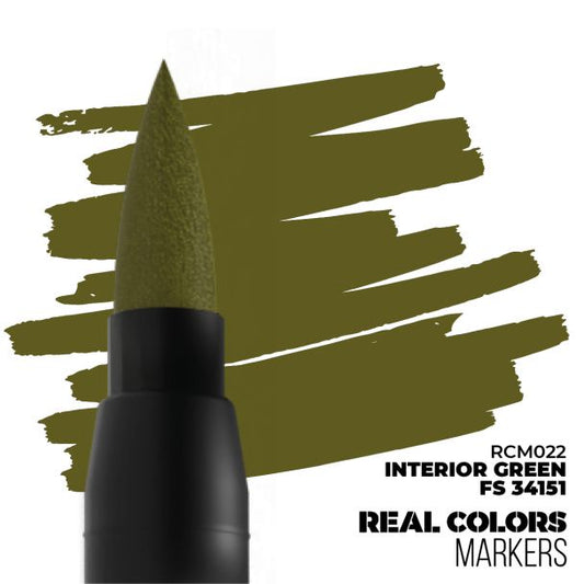 AK: Interior Green Fs 34151 Real Color Marker, RCM022