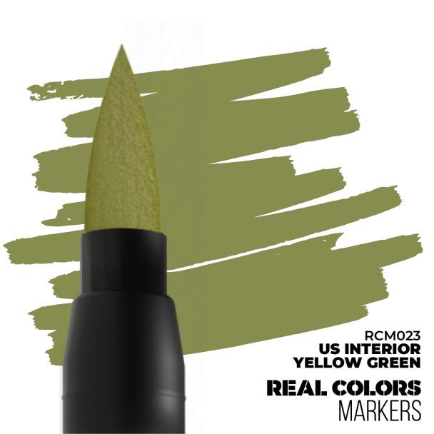 AK: US Interior Yellow Green Real Color Marker, RCM023