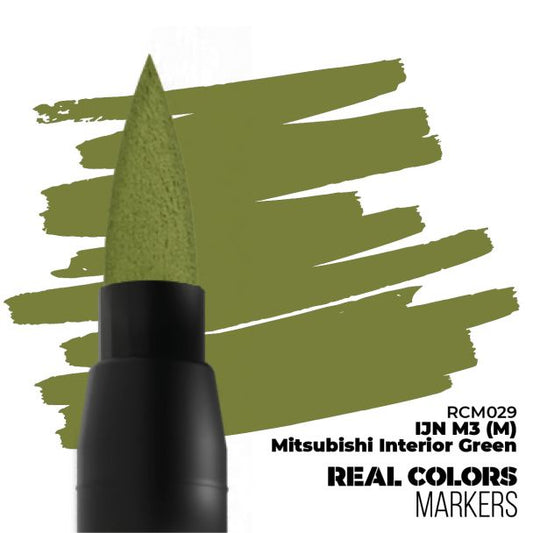 AK: IJN M3 (M) Mitsubishi Interior Green Real Color Marker, RCM029