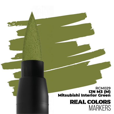 AK: IJN M3 (M) Mitsubishi Interior Green Real Color Marker, RCM029