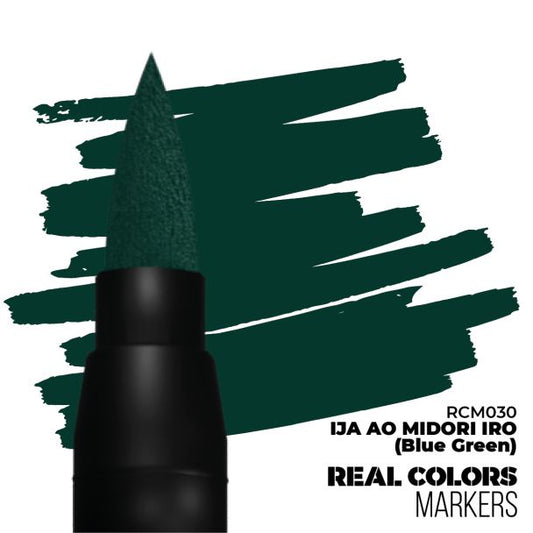 AK: Ija Ao Midori Iro 'Blue Green' Real Color Marker, RCM030