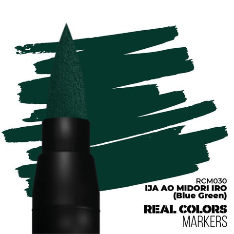AK: Ija Ao Midori Iro 'Blue Green' Real Color Marker, RCM030