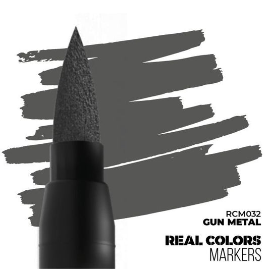 AK: Gun Metal Real Color Marker, RCM032