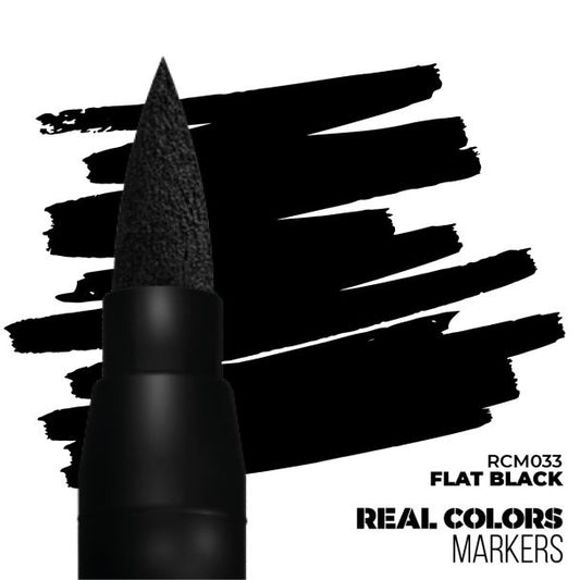 AK: Flat Black Real Color Marker, RCM033