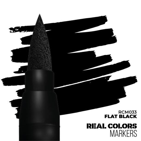 AK: Flat Black Real Color Marker, RCM033