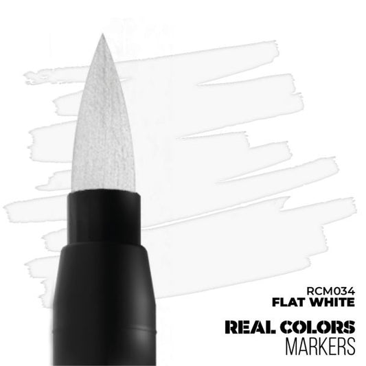 AK: Flat White Real Color Marker, RCM034