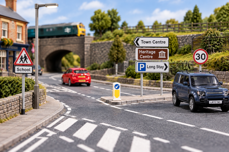 Roadway  & Signage