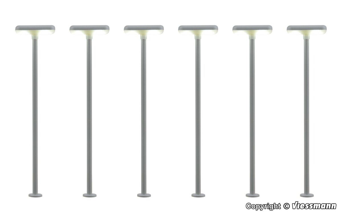 63646 - 2 LED Lights x6 Station Lights (HO/OO)