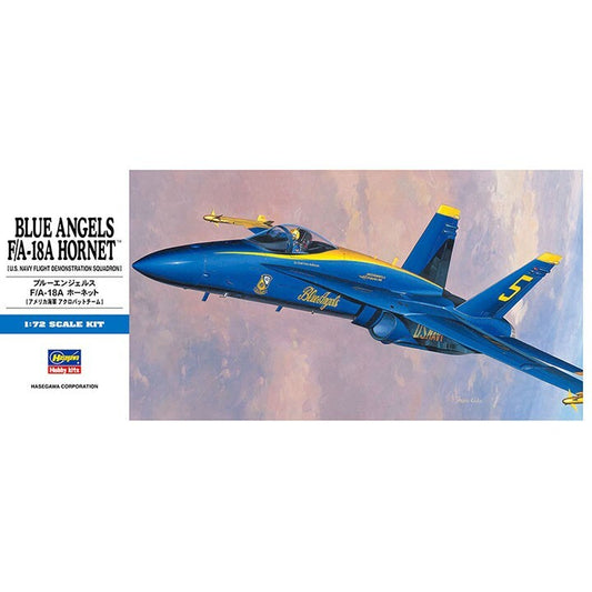 Hasegawa Blue Angels F/A-18A Hornet, 1:72 Scale