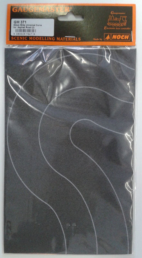 GM371 -  Tarmac Road Universal Curves (OO) (x2)