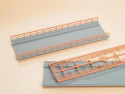 48596 - 2 Bridge Decks, 4 Railings (HO/TT)