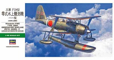 Hasagawa Mitsubishi F1M2 Type Zero Observation Seaplane,  1:48 Scale 19196