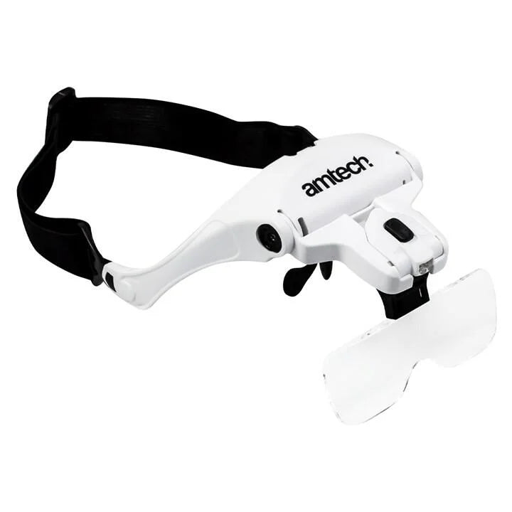 Hands-free Multi-lens Mead Magnifier with LED
