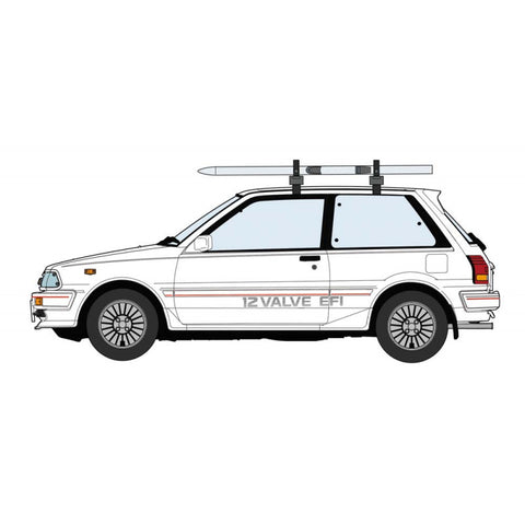 20610 - Toyota Starlet Si White Limited 'Ski Version' 1:24 Scale