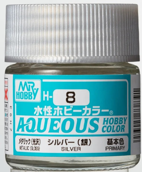 H-8 Silver 'Metallic' 10ml
