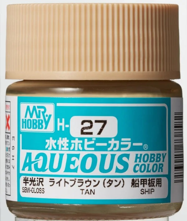 H-27 Light Brown (Tan) 'Satin' 10ml