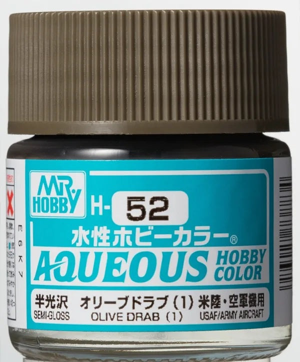 H-52 Olive Drab (1) 'Satin' 10ml
