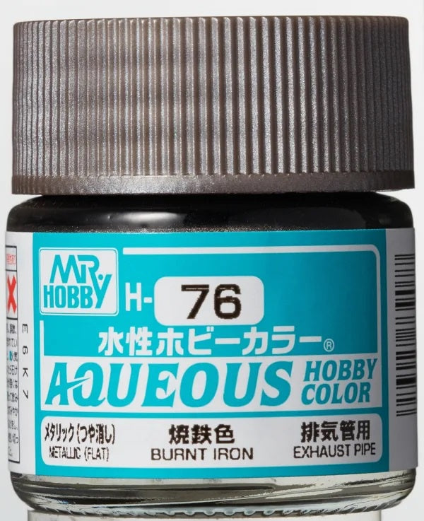 H-76 Burnt Iron 'Metallic' 10ml