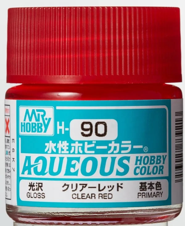 H-90 - Clear Red 'Gloss' 10ml
