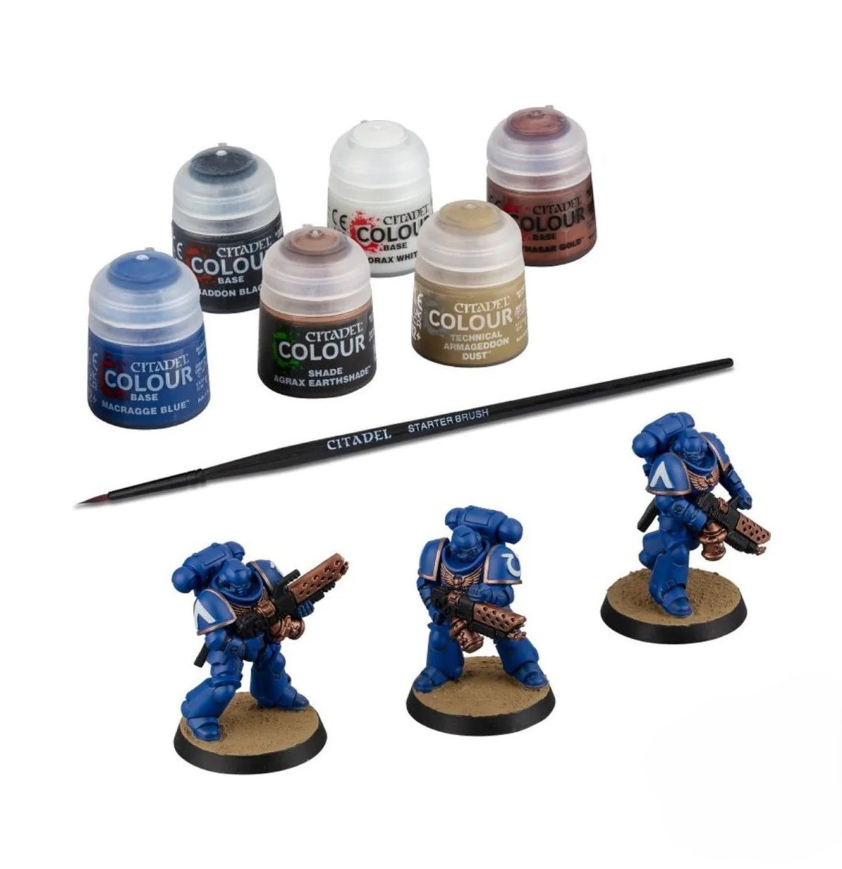 Space Marines: Infernus Marines + Paints, 60-11