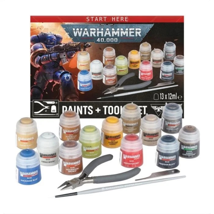 Warhammer 40,000 Paints + Tools, 60-12