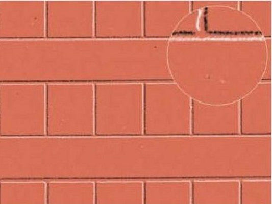 0428 - 7mm Roofing Tile, Red