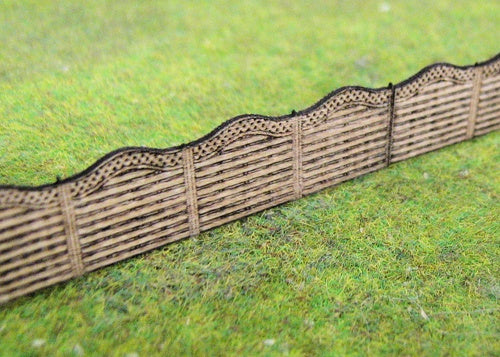 GMKD52 Wooden Fencing with Lattice Top 51mm