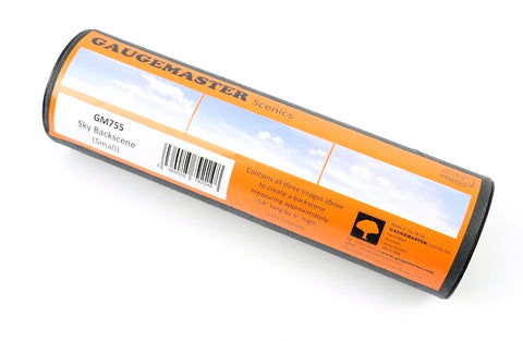 GM755 Cloudy Sky Small Photo Backscene (1372x152mm)