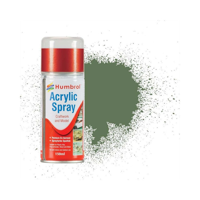 Acrylic Spray: 80 Grass Green 'Matt' 150ml