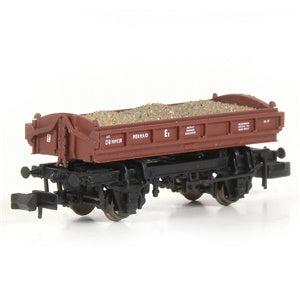 E87539 - 14T Mermaid Side Tipping Ballast Wagon (N)
