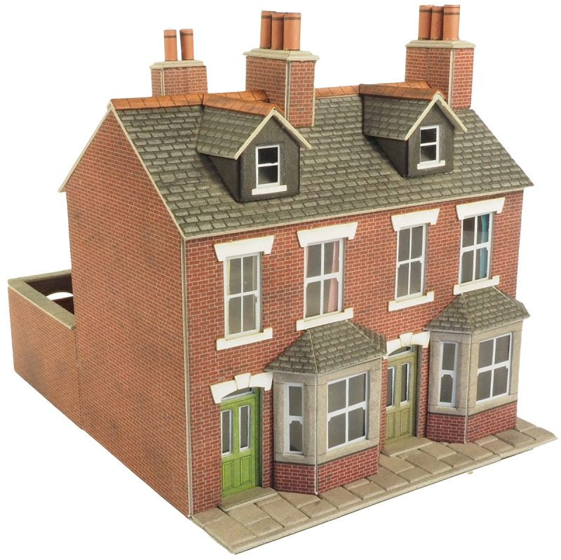 PO261 Terraced houses - brick style