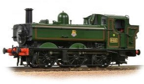 31-639 GWR 64XX Pannier Tank BR Lined Green (Early Emblem)