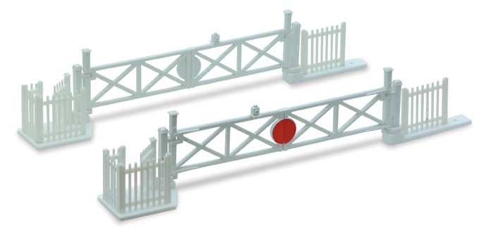 NB-50 Level Crossing Gates (4) With Wicket Gates And Fencing