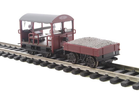 32-991 - Wickham Trolley Car BR 'Maroon'