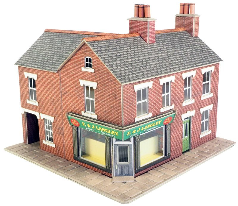 PO263 Corner shop - brick style