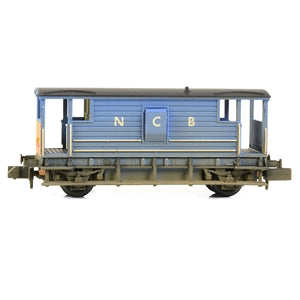 377-304 - LMS 20 Ton Brake Van - NCB Blue, Weathered (N)