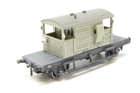 377-852 - SR Pill Box Brake Van BR Grey (N)