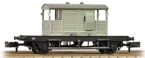 377-852 - SR Pill Box Brake Van BR Grey (N)