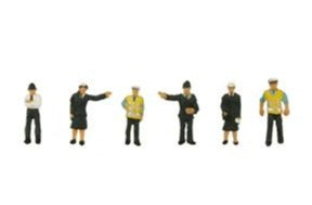 379-301 - Police & Security Staff, 6pc (N)