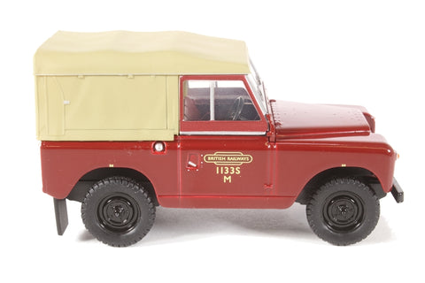 76LR2S002 - Land Rover Series II SWB Canvas British Rail