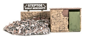SS40 Scrapyard, Small Stone Built & Scrap Pile