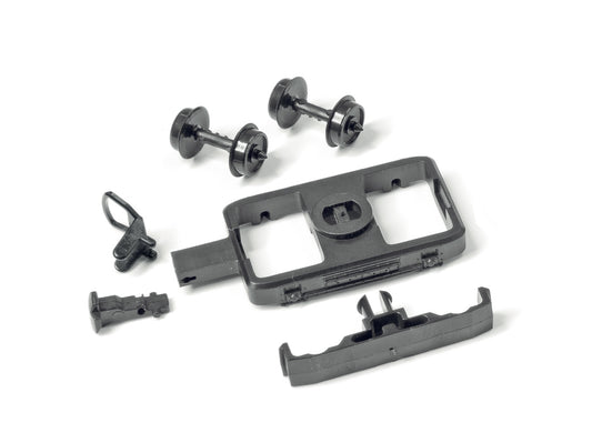 GR-104 OO-9 Narrow Gauge Coach Bogies, Wheels & Couplers