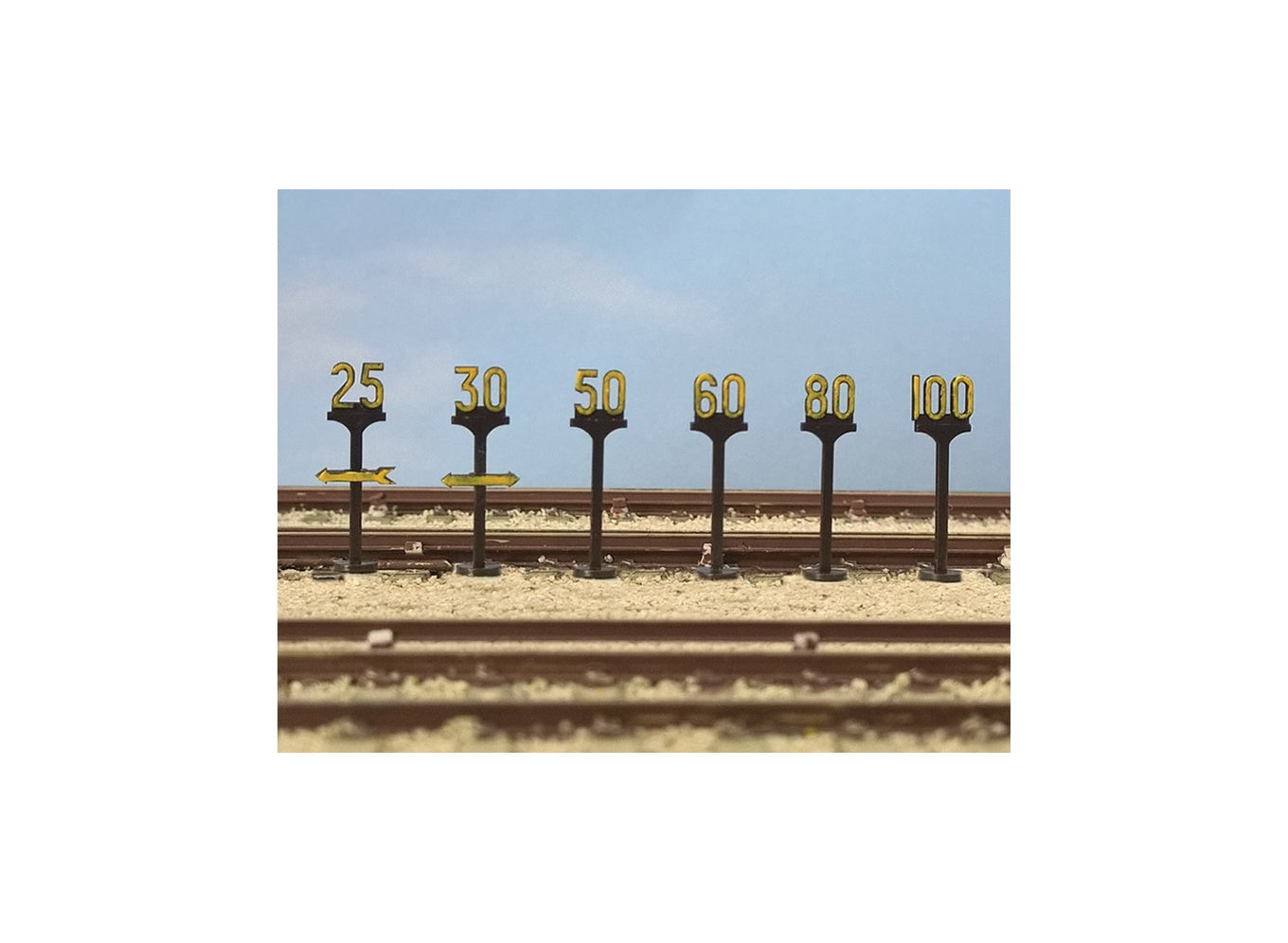 5050 Speed Restriction Signs