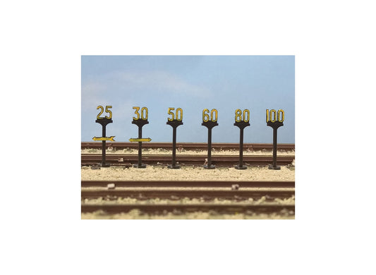 5050 Speed Restriction Signs