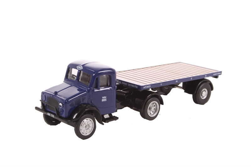 76BD022 - Bedford OX Flatbed Trailer LNER