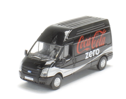 76FT017CC - Ford Transit LWB High Roof 'Coke Zero'